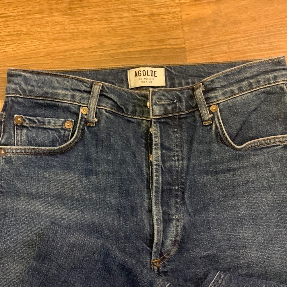 Agolde woman’s pinch waist ultra high rise skinny jeans